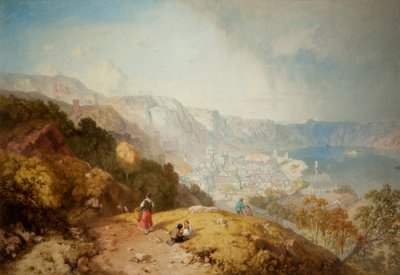 Bacharach am Rhein, 1865 by James Baker Pyne